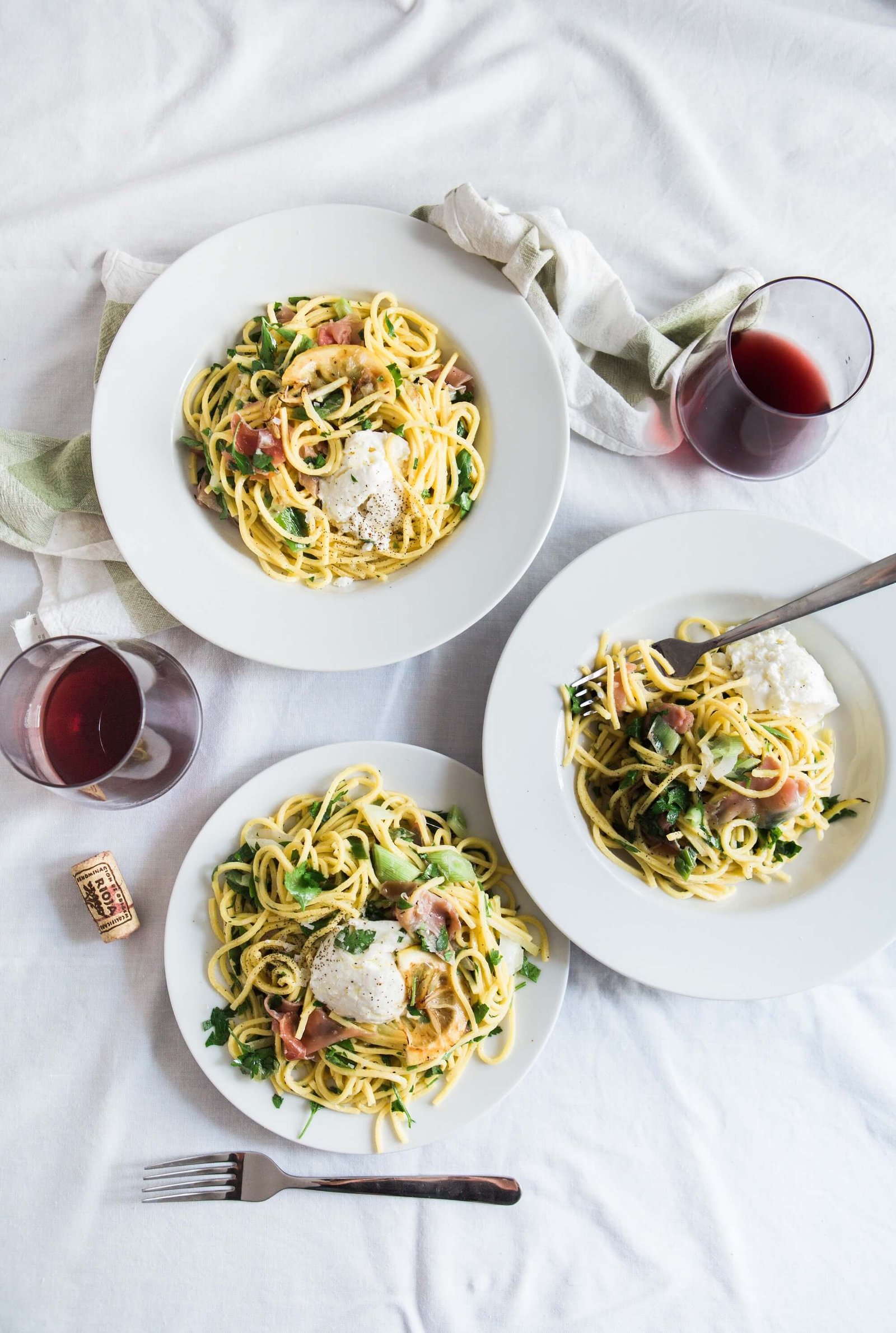Spaghetti with Garlic and Oil